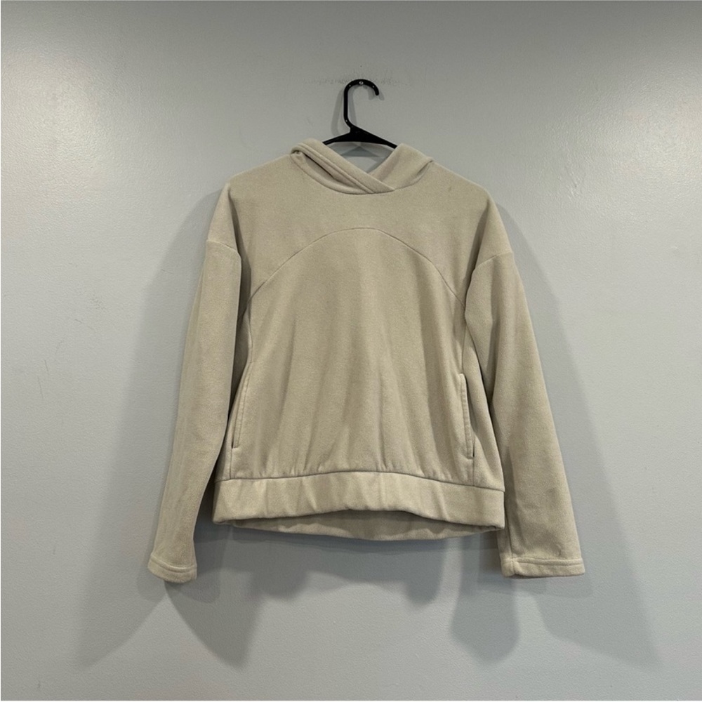 Nike Fleece Oatmeal Hooded Pullover XS